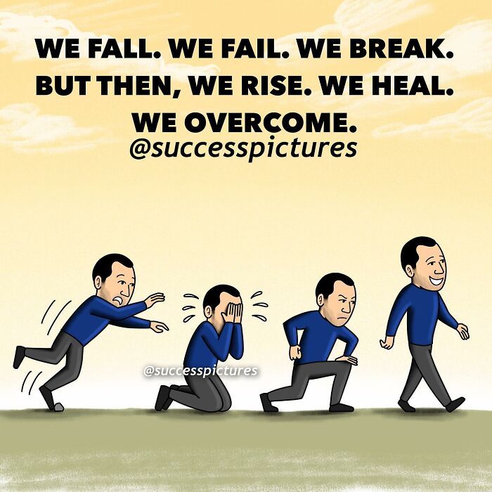 New Illustrations By “Success Pictures” That Might Motivate You