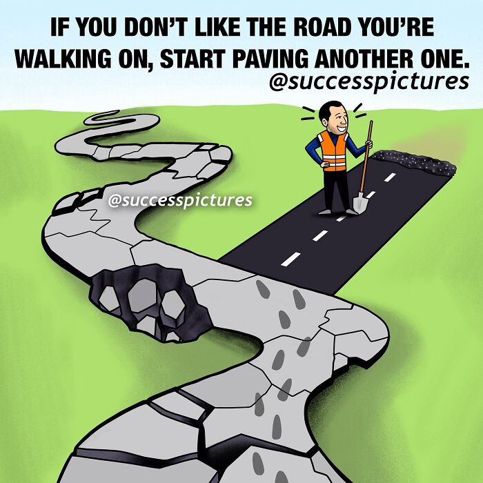 New Illustrations By “Success Pictures” That Might Motivate You