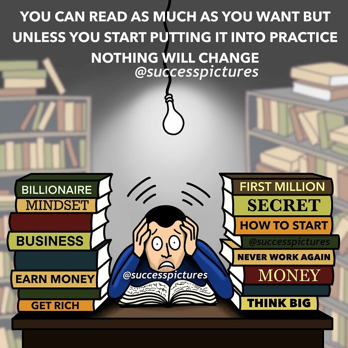 New Illustrations By “Success Pictures” That Might Motivate You