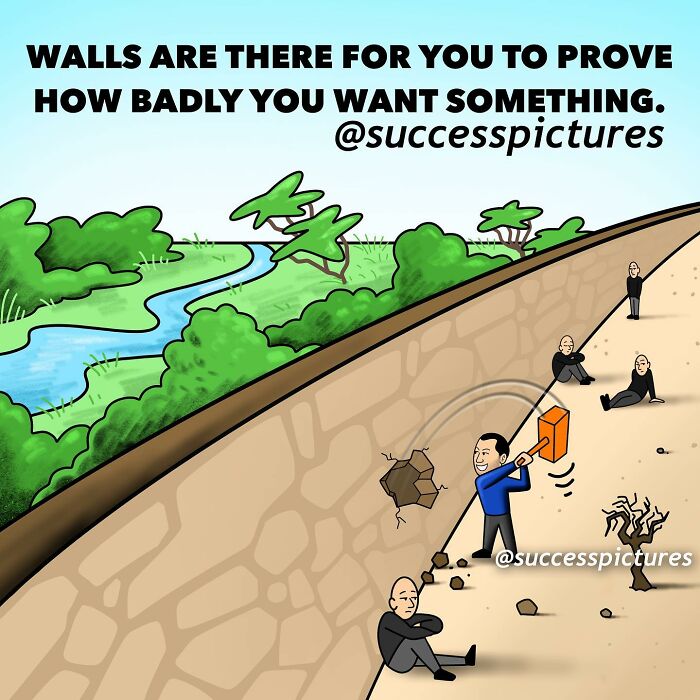 New Illustrations By “Success Pictures” That Might Motivate You