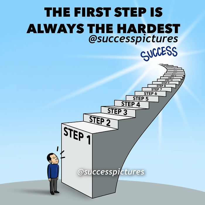 New Illustrations By “Success Pictures” That Might Motivate You