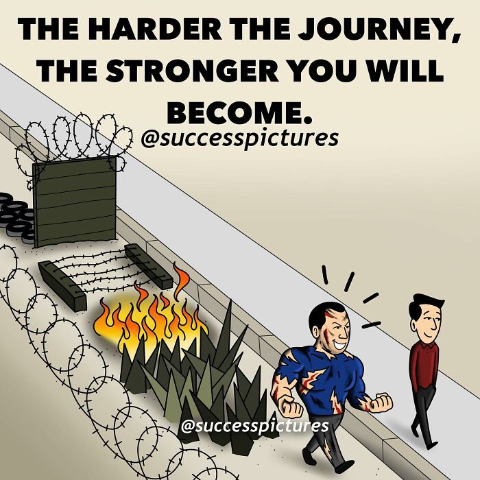 New Illustrations By “Success Pictures” That Might Motivate You