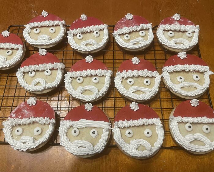 When Your Santa Sugar Cookies Come Out Looking Like Southpark