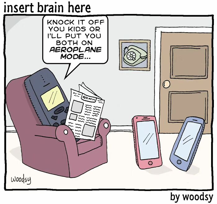 New Absurd Humor Single Panel Comics From The “Insert Brain Here” Strip By Paul Woods
