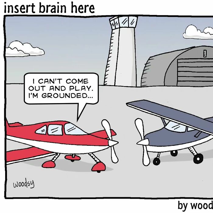 New Absurd Humor Single Panel Comics From The “Insert Brain Here” Strip By Paul Woods