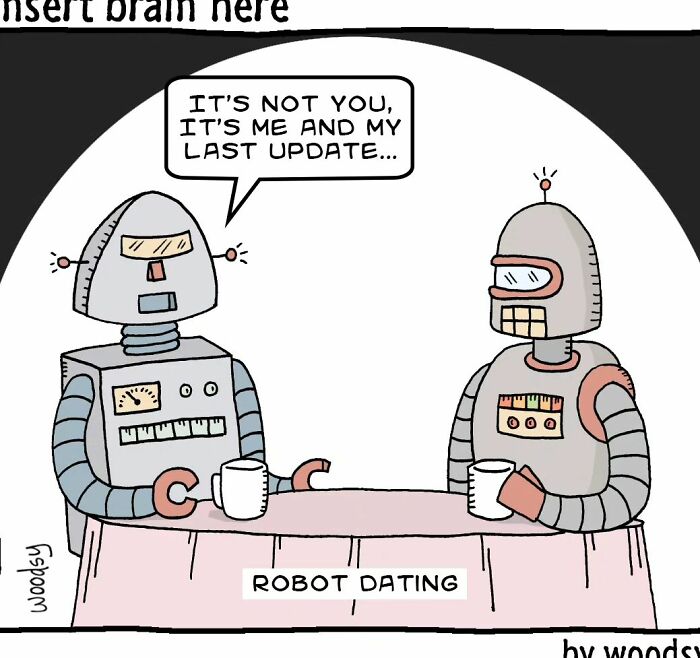 New Absurd Humor Single Panel Comics From The “Insert Brain Here” Strip By Paul Woods