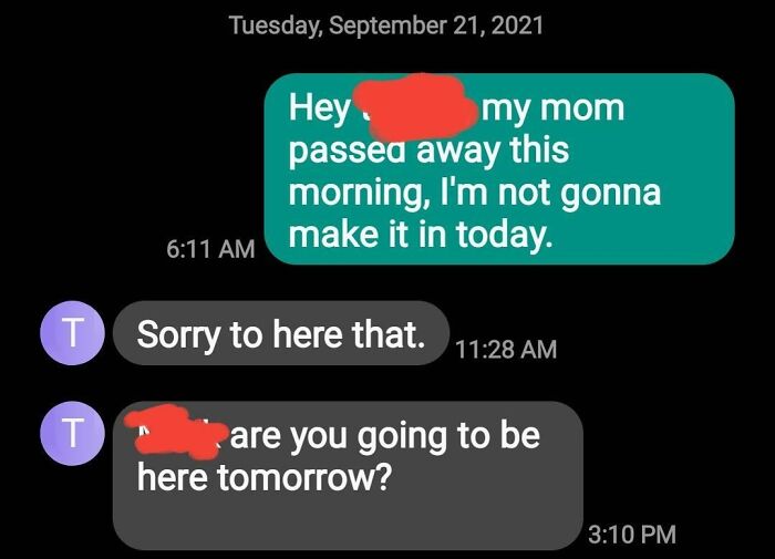 Miss Me With That "We Are A Family" Thing