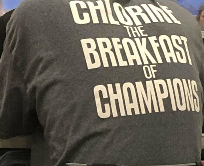 The Shirt Of Our School Swim Team, The Message Makes Sense But It Sounds Like You Want Us To Off Ourselves