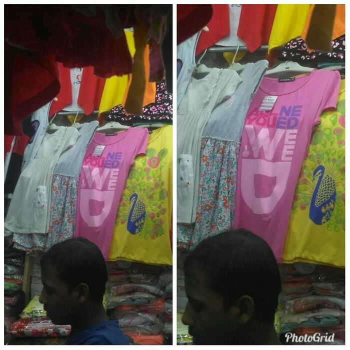 This T-Shirt I Found At A Kids Store