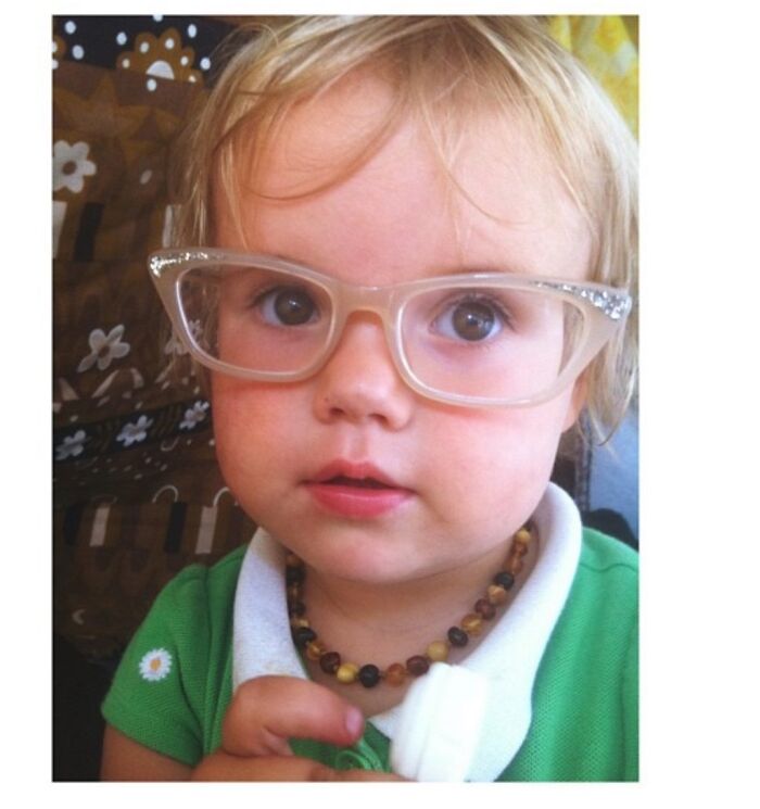 My Sister's Kid Loves Wearing Glasses