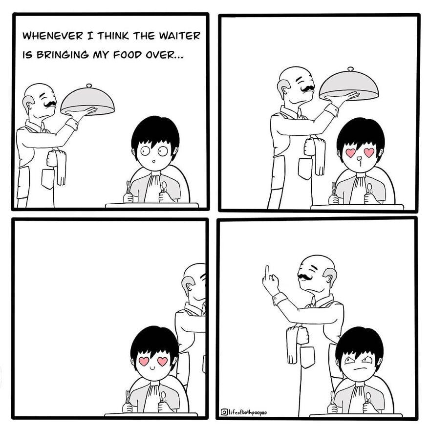 Twisted Endings: 30 New Dark Humor Comics By This Artist