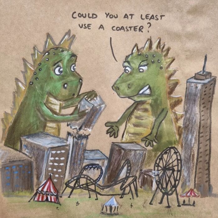 Lunch That Day Was A Pretty Roar