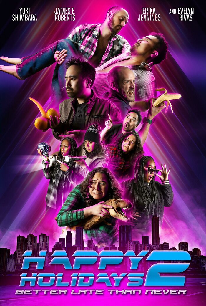 This Year's Holiday Picture I Did With My Friends