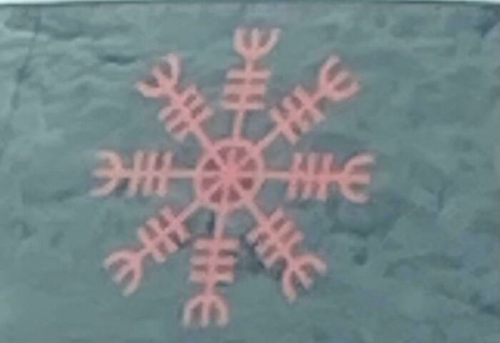 What Is This Symbol On A Passing Car's Rear Window? Seen In Georgia, Near Atlanta