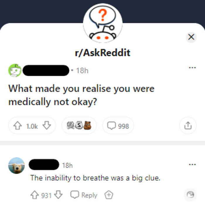 Avoid False Alarms By Waiting Till You Aren't Breathing Before Getting Medical Help
