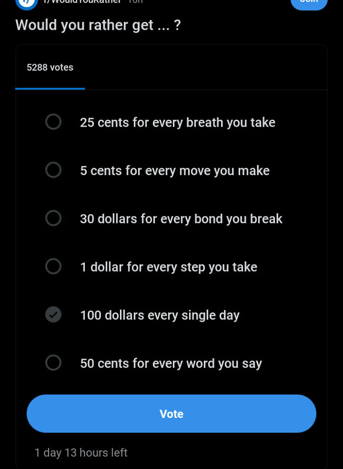 Which Would Give You The Most? (Ig For Simplicity The Person Lives Until 70 And Lives An Average Life)