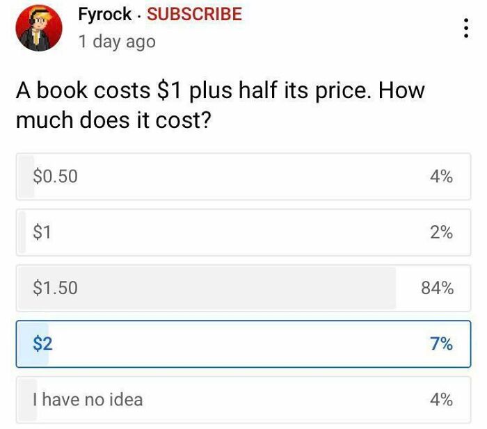 Can Someone Do The Math I Swear It’s 1.50?