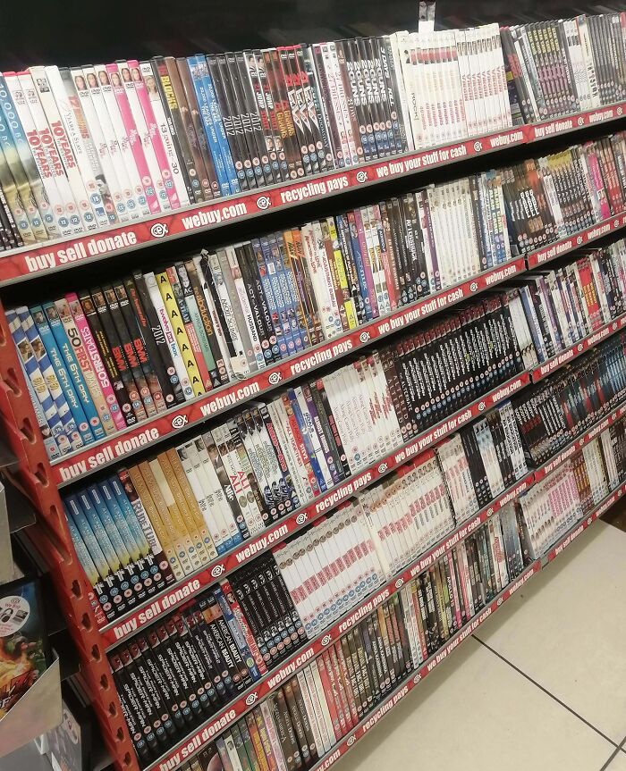 Due To The Lockdown, My Boss Had The Time To Alphabetize Our Entire DVD Stock