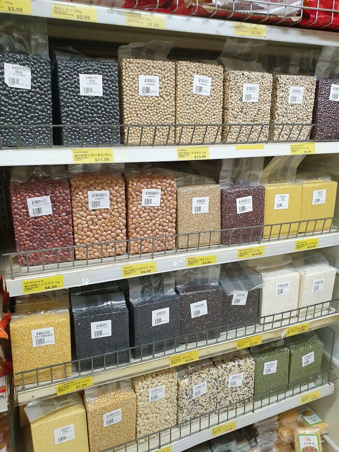 These Vacuum-Packed Bean Bricks At The Supermarket