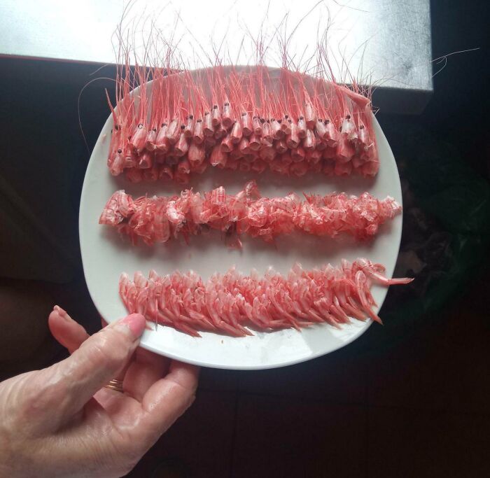 After Ordering Some Shrimp, Customer Returned The Plate Like This