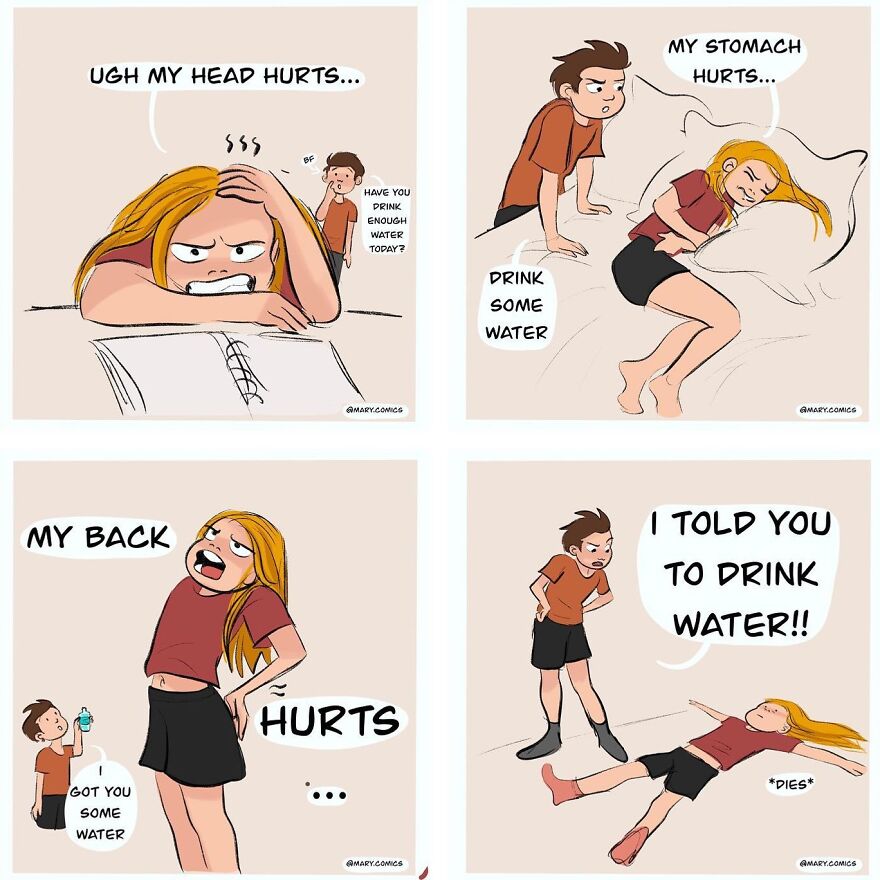 I Created 13 Comics Based On Funny And Relatable Moments In My Relationship