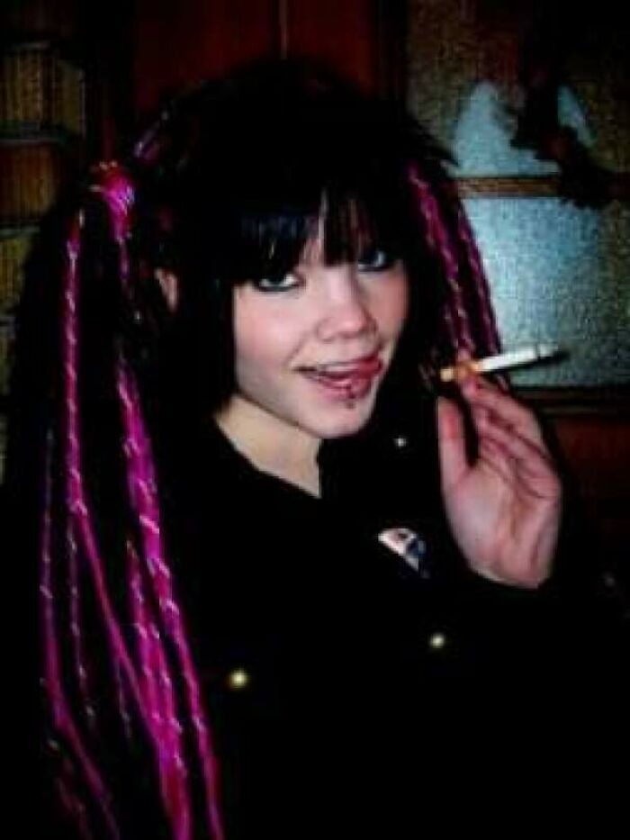 When I Had Fake Dreads And Hated Everything Mainstream. From 2005 I Think