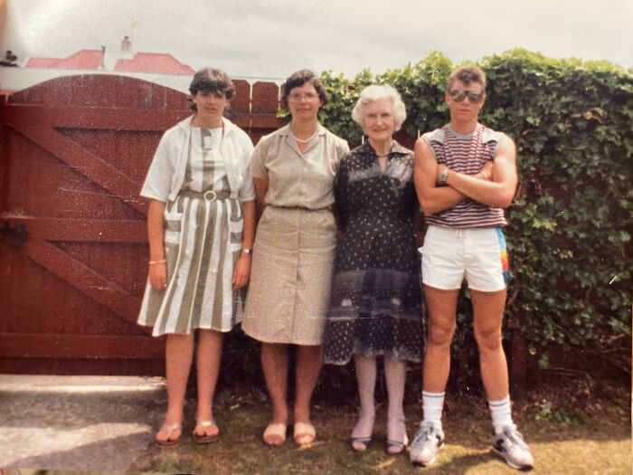 My Dad Age 17 Clearly Not Digging The Family Photo