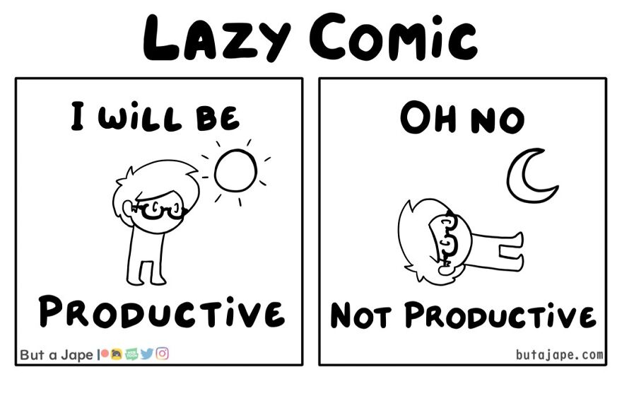 This Artist Draws Amusing Comics Featuring Ridiculous Situations (New Pics)