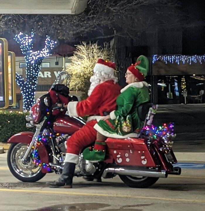 Santa Upgraded His Sleigh