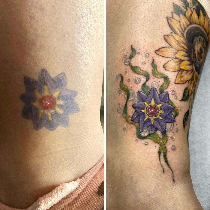 Reworked This Starmie Tattoo