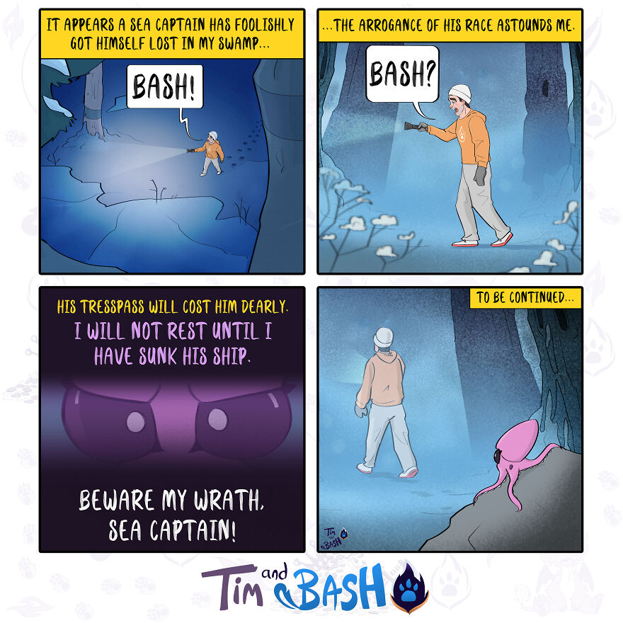 I Create The Series Of Comics &ldquo;Tim And Bash&rdquo;, And Here Is My Christmas Special