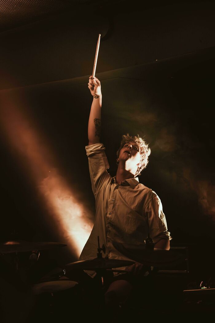 A Drummer From A Concert That I Shot Today