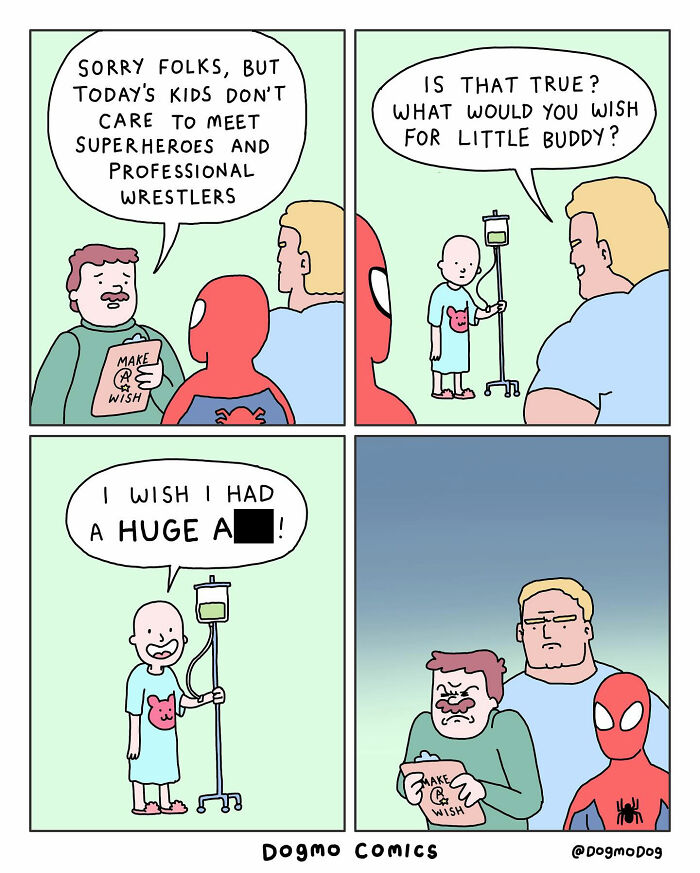A Comic About An Ill Kid's Wish