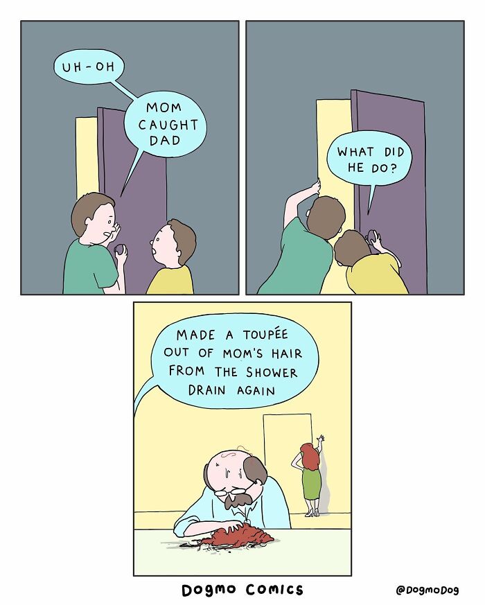 A Comic About A Toupee