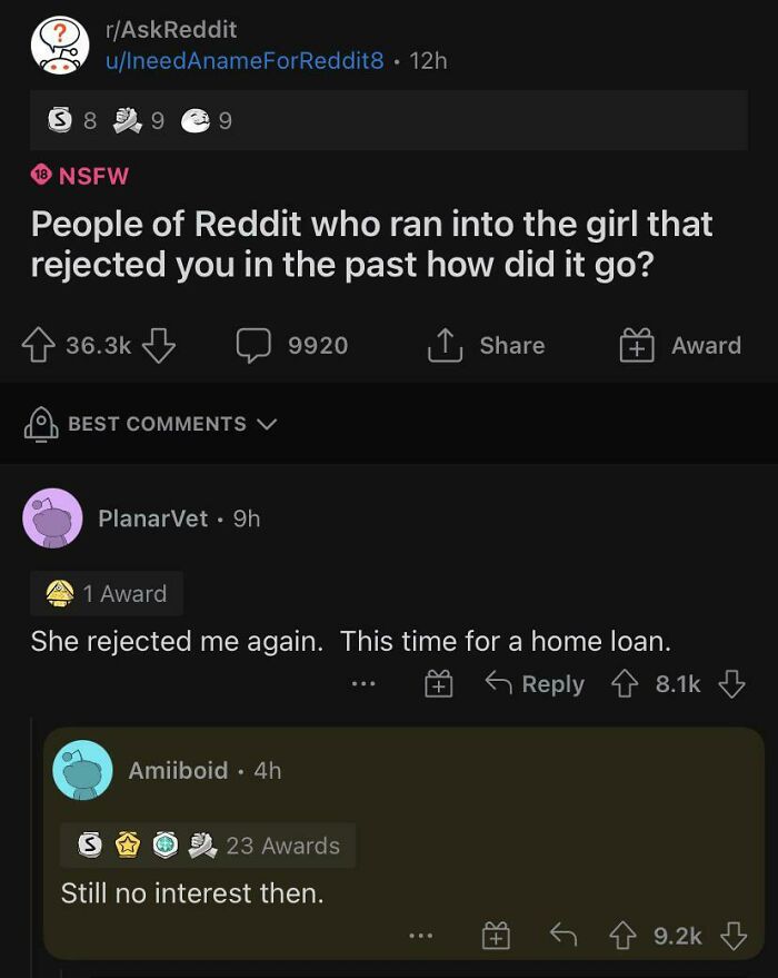 Still No Interest Then