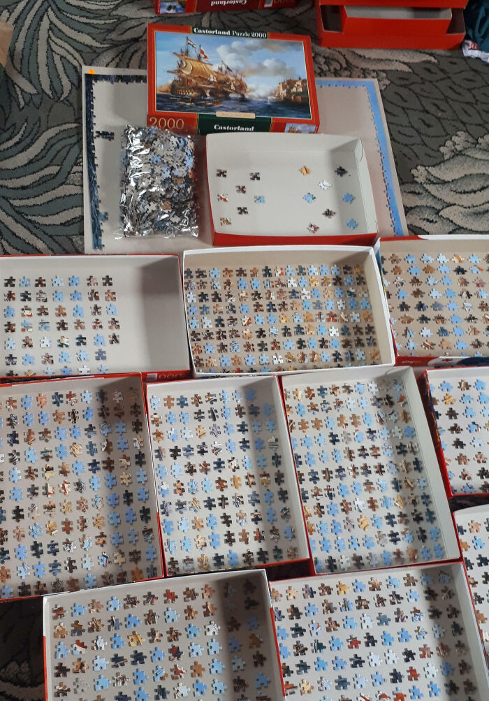 I Always Sort Puzzle Pieces By Shape Before I Put It Together. Am I Weird?