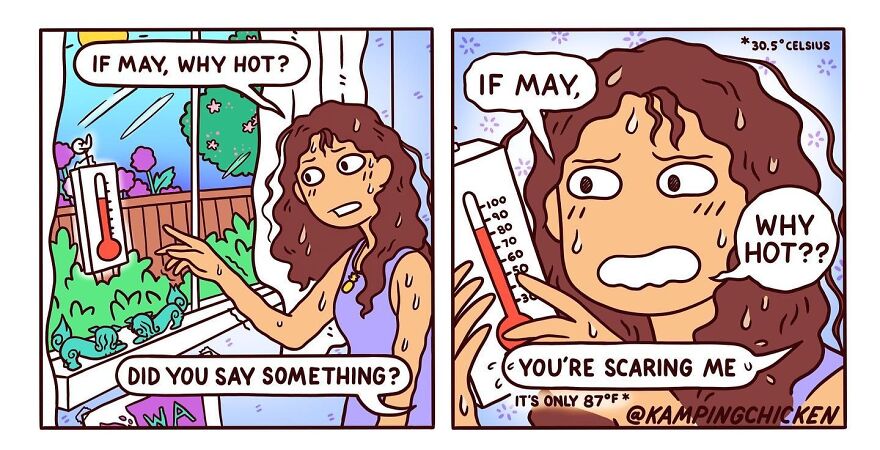 “The Weirdness Of Life Told Through Comics”: 22 New Comics By “Kamping Chicken”