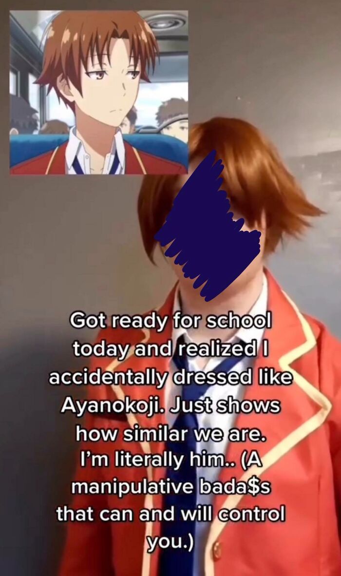 “Accidentally” Dressed In The Fully Identical Costume Of An Anime Character