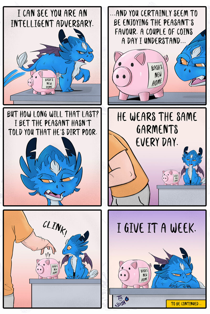 I Create The Series Of Comics &ldquo;Tim And Bash&rdquo;, And Here Is My Christmas Special