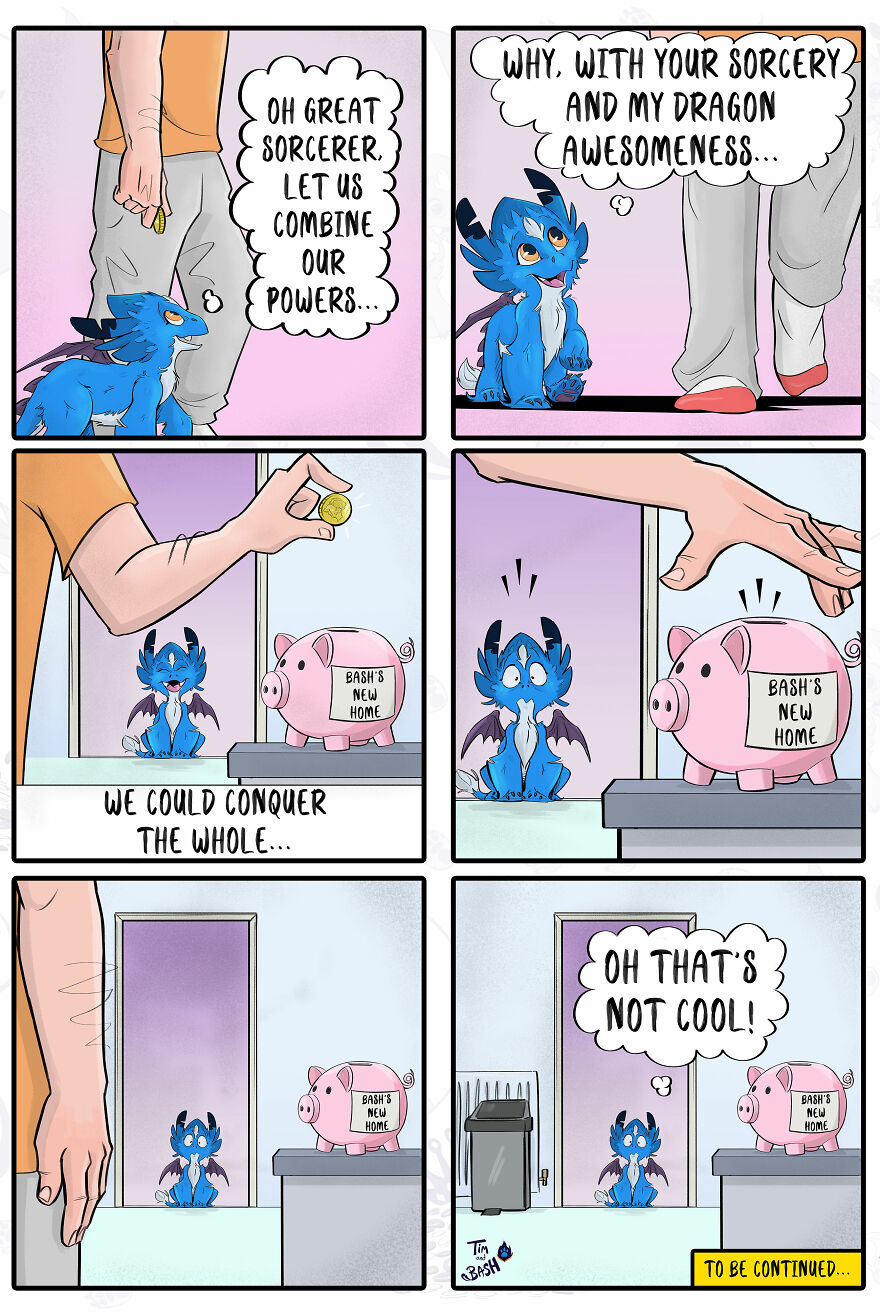 I Create The Series Of Comics &ldquo;Tim And Bash&rdquo;, And Here Is My Christmas Special