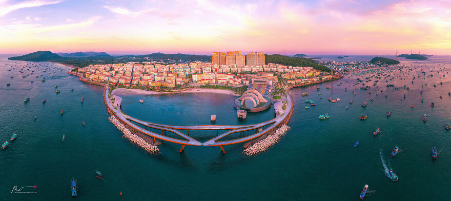 Kiss Bridge &ndash; Where Sunset Rests In Adam's Hands (6 Pics)