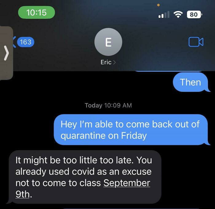 My Professor Doesn’t Believe That Covid Is Real Or That I Got It Twice