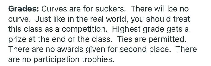 Does Anyone Else Feel Like This Is Crazy? I’m Only Taking It For An Elective So I’ve Already Decided To Drop The Course, But I’ve Never Seen Anything Like This In A Syllabus Before