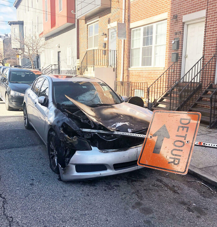 New Year’s Shenanigans. Taken In North Philadelphia