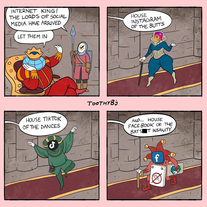 Every Dark Humor Fan Will Fall In Love With “Toothy Bj’s” Deliciously Quirky Comics