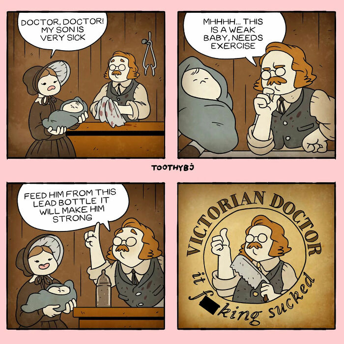 Every Dark Humor Fan Will Fall In Love With “Toothy Bj’s” Deliciously Quirky Comics