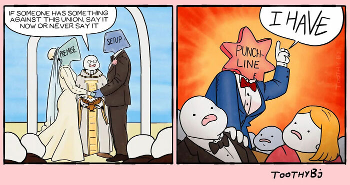 Every Dark Humor Fan Will Fall In Love With “Toothy Bj’s” Deliciously Quirky Comics