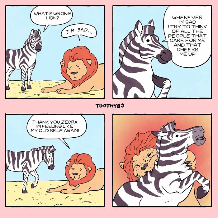 Every Dark Humor Fan Will Fall In Love With “Toothy Bj’s” Deliciously Quirky Comics