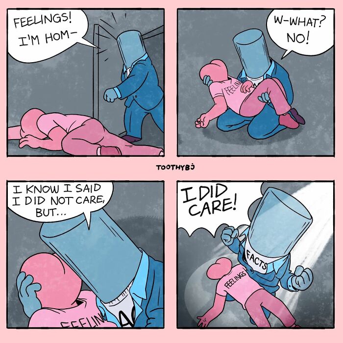 Every Dark Humor Fan Will Fall In Love With “Toothy Bj’s” Deliciously Quirky Comics