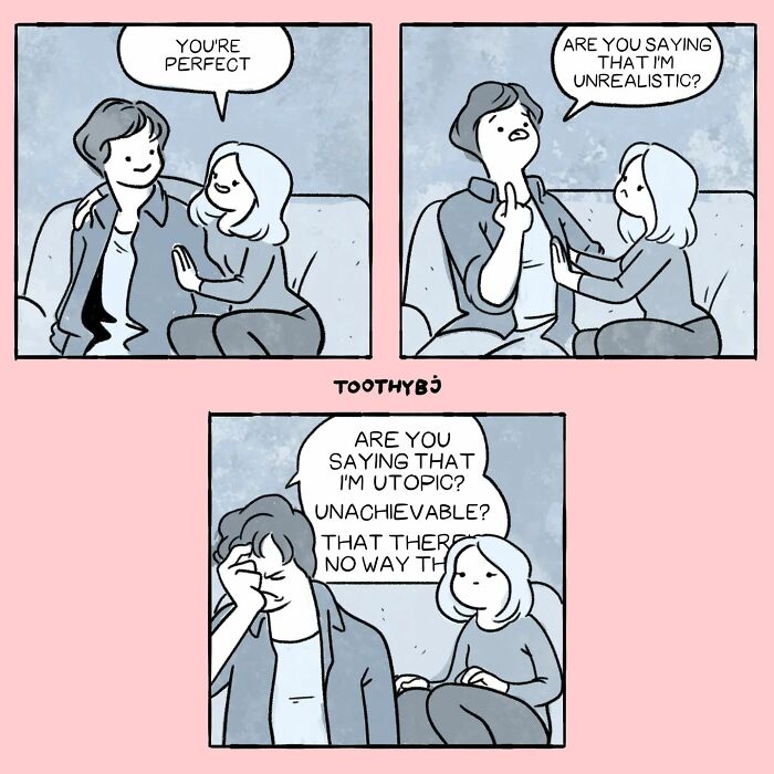 Every Dark Humor Fan Will Fall In Love With “Toothy Bj’s” Deliciously Quirky Comics